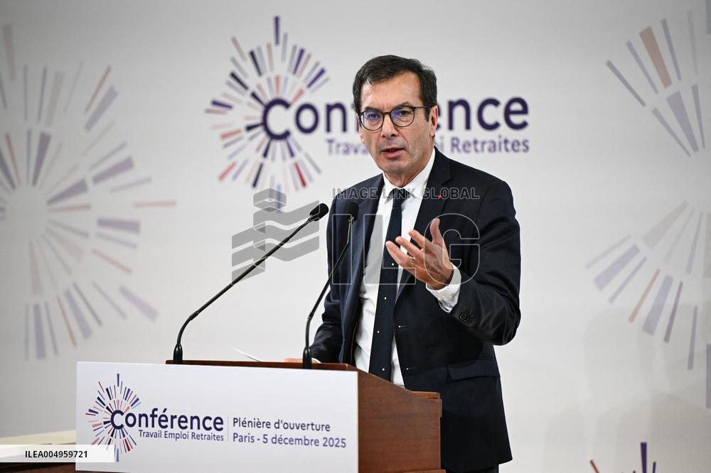 Launch of the Conference on Work, Employment, and Retirement - Paris