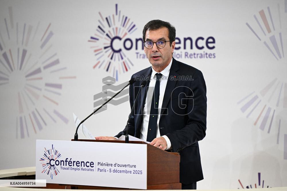 Launch of the Conference on Work, Employment, and Retirement - Paris