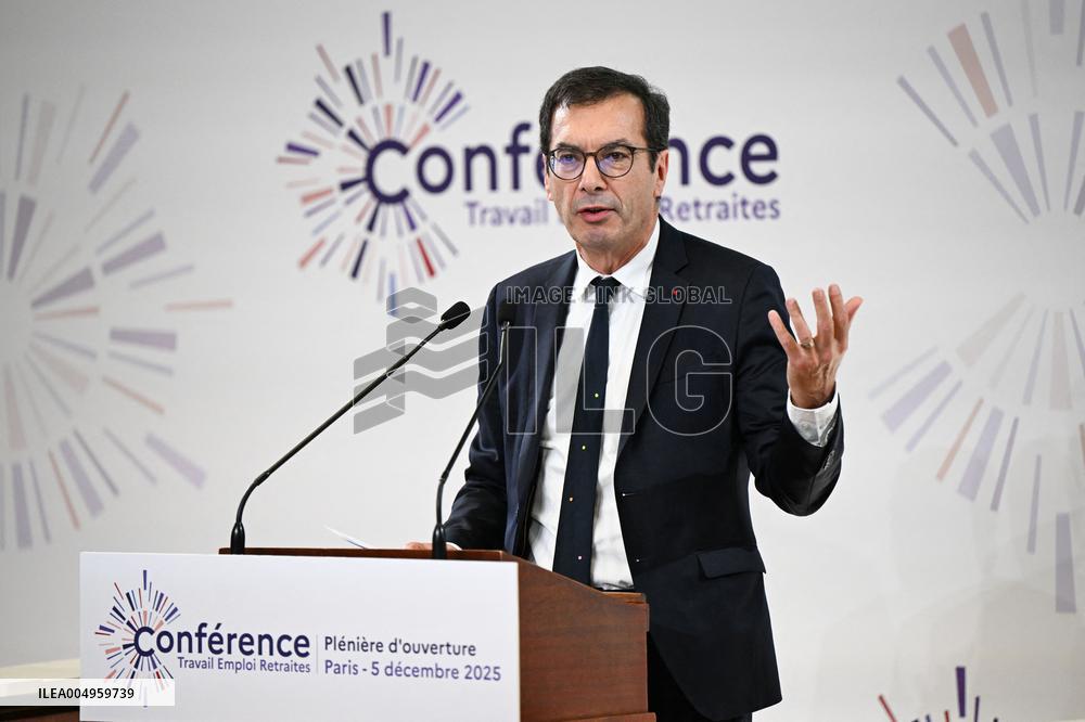 Launch of the Conference on Work, Employment, and Retirement - Paris