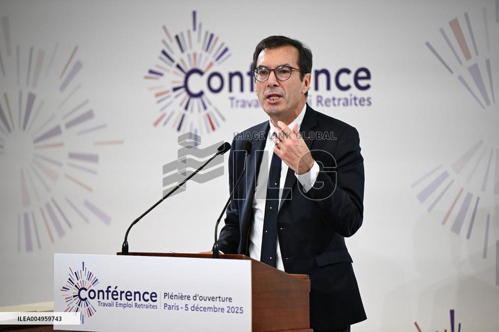 Launch of the Conference on Work, Employment, and Retirement - Paris