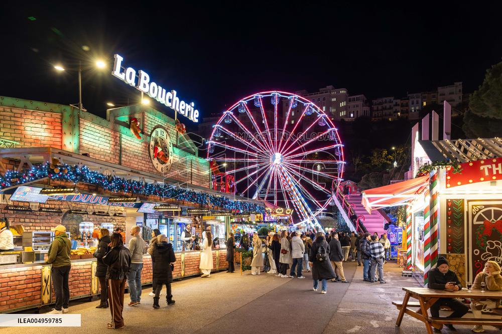 NO TABLOID - Opening of the Christmas Market of Monaco