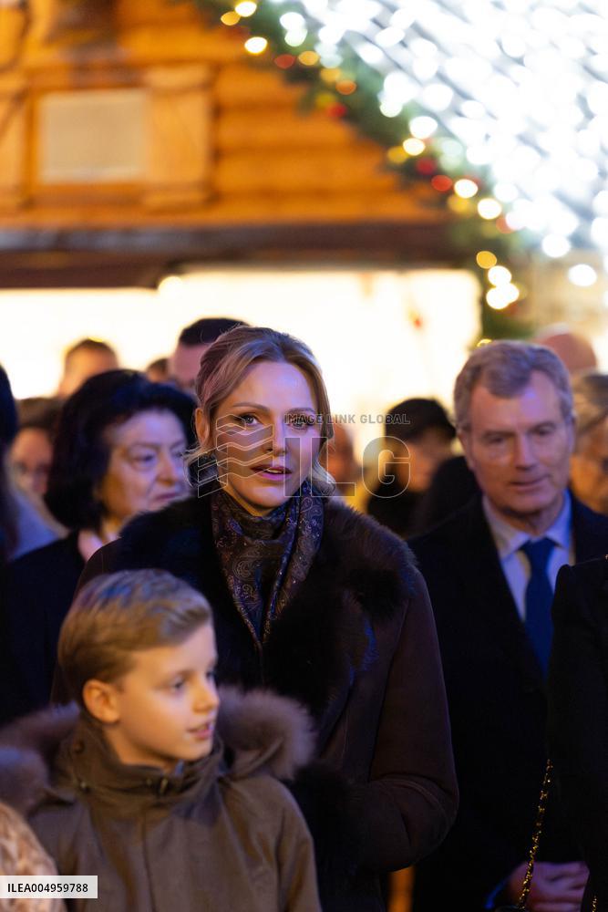 NO TABLOID - Opening of the Christmas Market of Monaco