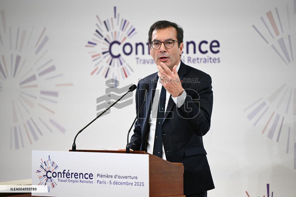 Launch of the Conference on Work, Employment, and Retirement - Paris