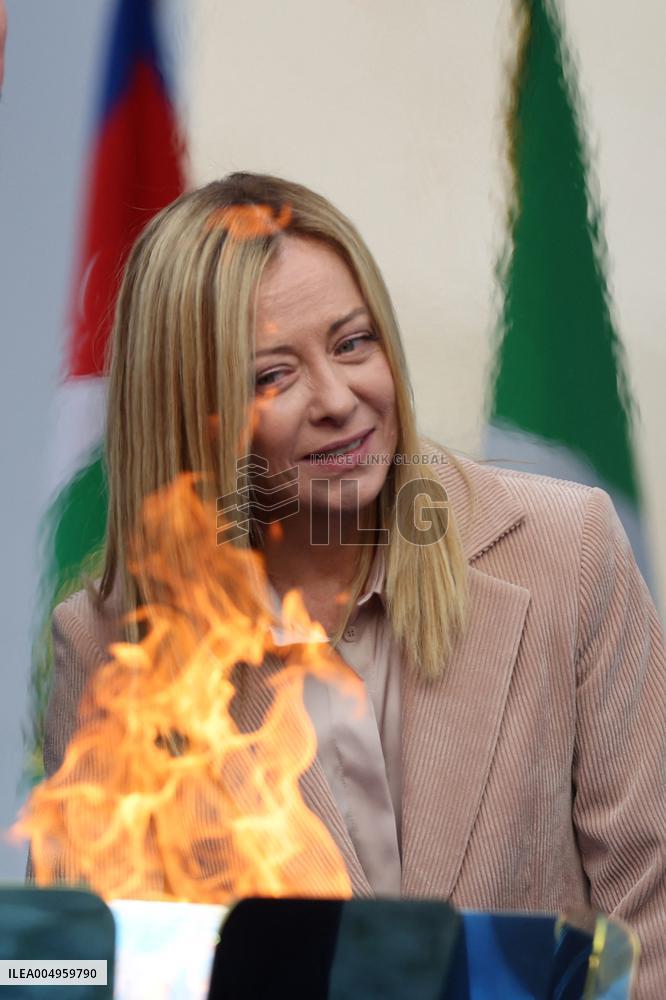 GIOCHI OLIMPICI - Olimpiadi Invernali Milano-Cortina 2026 - Olympic Torch Relay Inauguration Ceremony