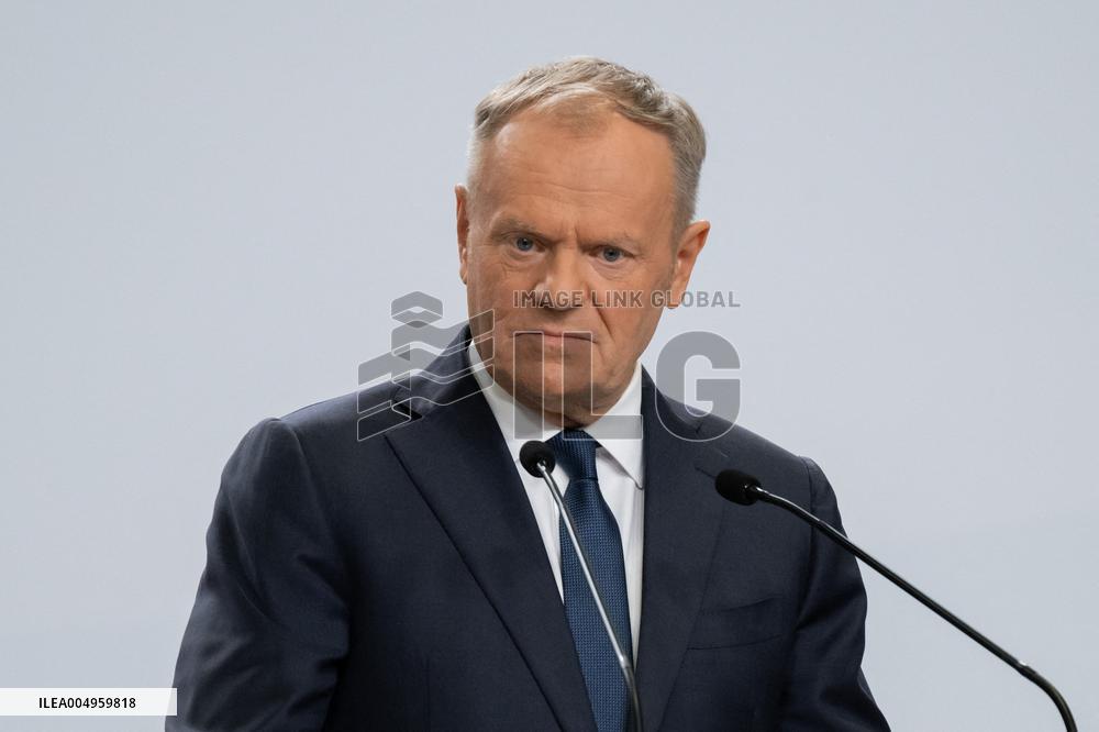Polish PM Donald Tusk At The Civic Coalition Meeting - Warsaw