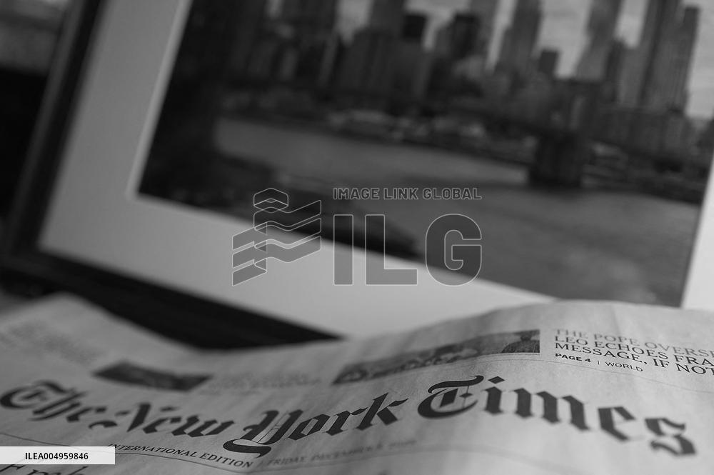 Illustration - New York Times Sues Pentagon Over First Amendment Rights - US