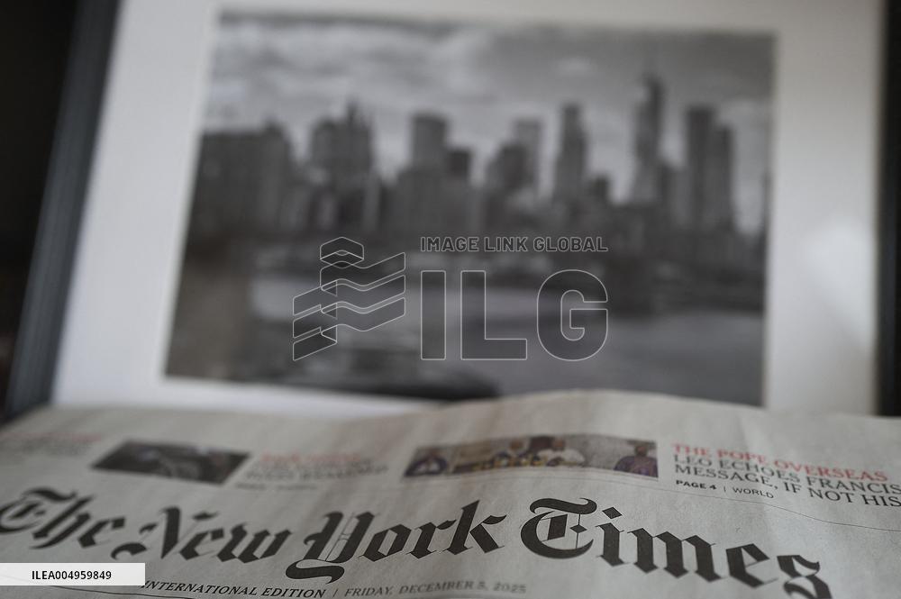 Illustration - New York Times Sues Pentagon Over First Amendment Rights - US