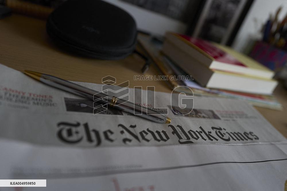 Illustration - New York Times Sues Pentagon Over First Amendment Rights - US