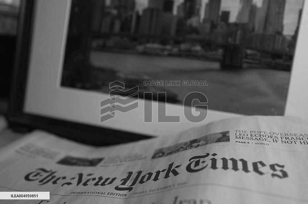 Illustration - New York Times Sues Pentagon Over First Amendment Rights - US