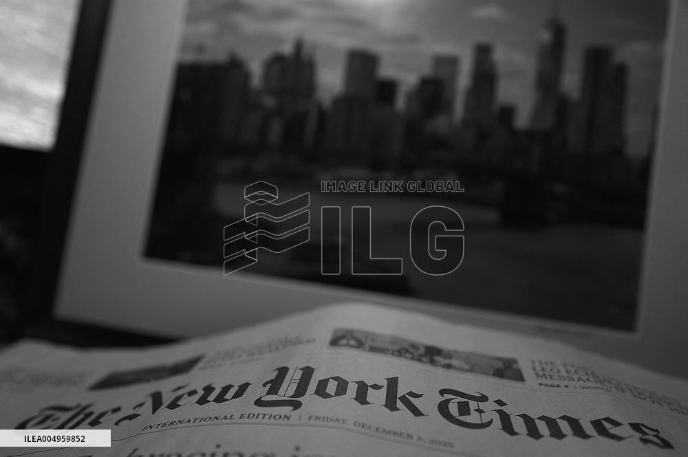 Illustration - New York Times Sues Pentagon Over First Amendment Rights - US