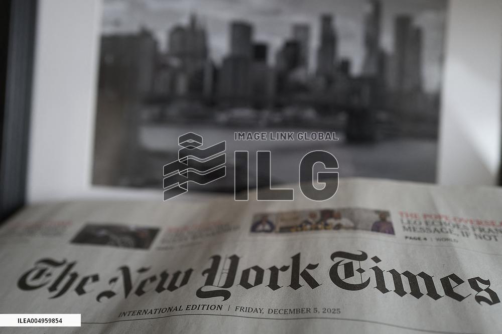 Illustration - New York Times Sues Pentagon Over First Amendment Rights - US