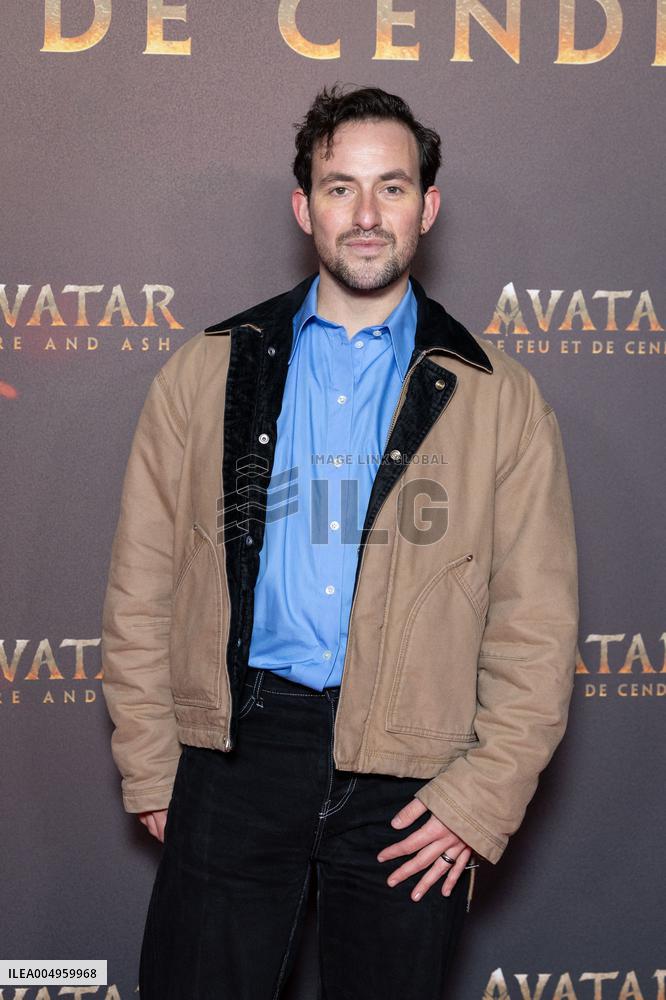Avatar: Fire And Ash European Premiere Guest and VIP - Paris AJ