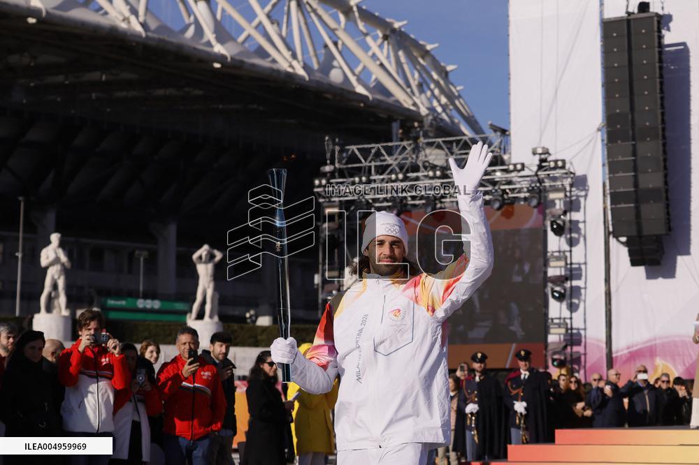 Launch of the Olympic Flame's journey in Rome - Italy