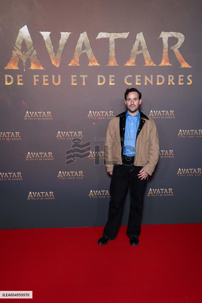 Avatar: Fire And Ash European Premiere Guest and VIP - Paris AJ