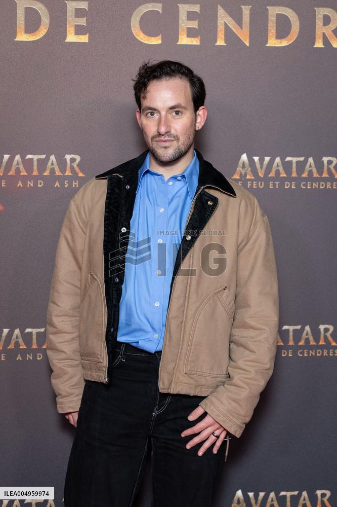 Avatar: Fire And Ash European Premiere Guest and VIP - Paris AJ