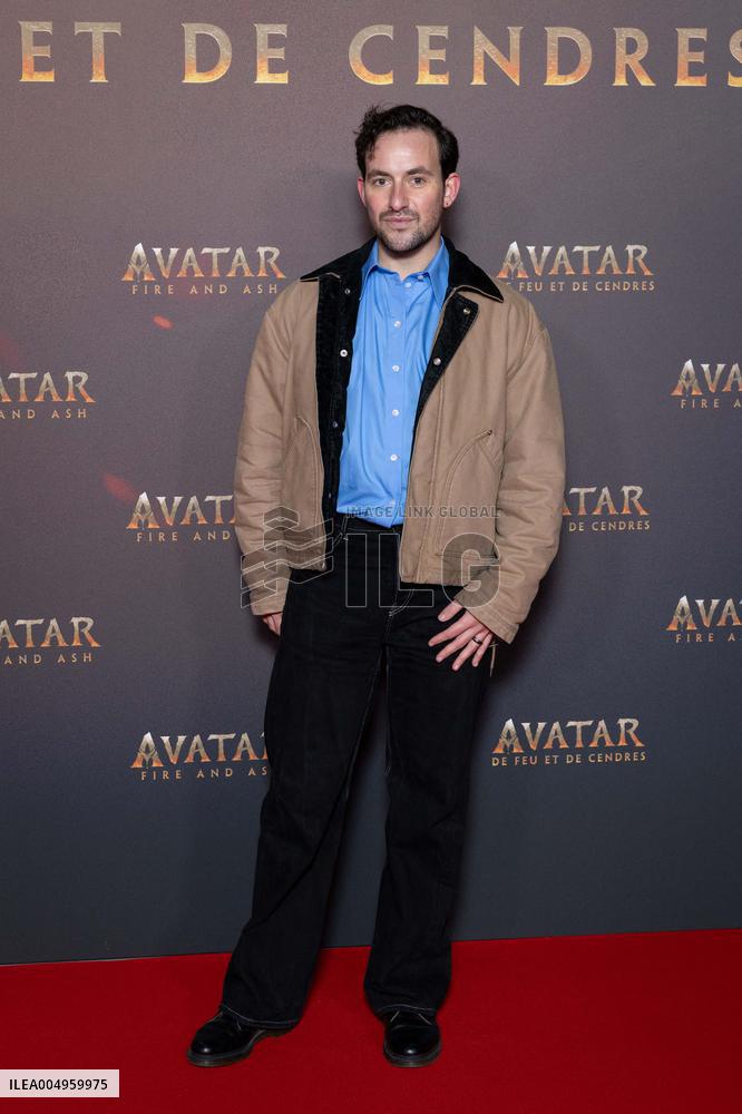 Avatar: Fire And Ash European Premiere Guest and VIP - Paris AJ