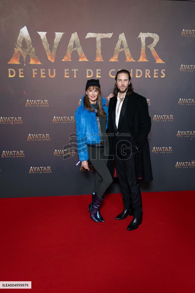 Avatar: Fire And Ash European Premiere Guest and VIP - Paris AJ