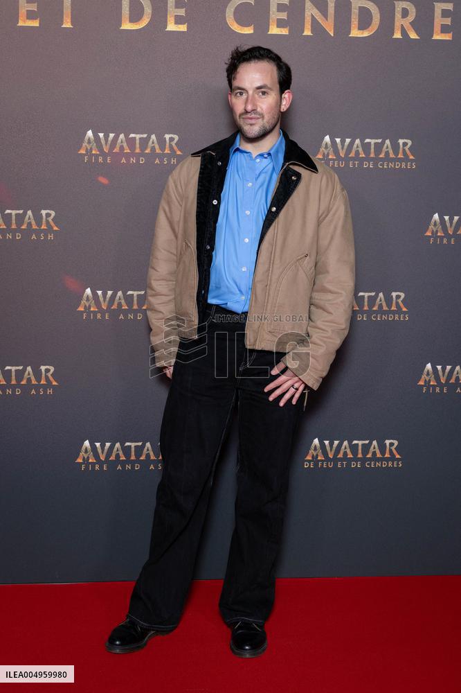 Avatar: Fire And Ash European Premiere Guest and VIP - Paris AJ