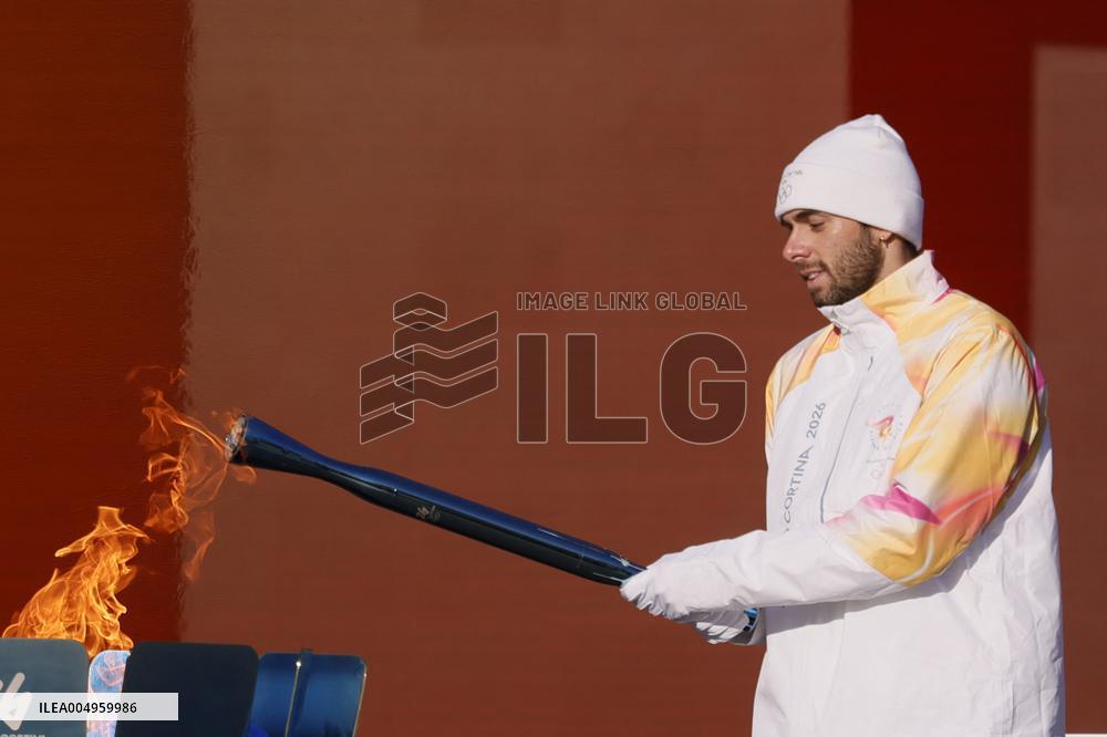 Launch of the Olympic Flame's journey in Rome - Italy