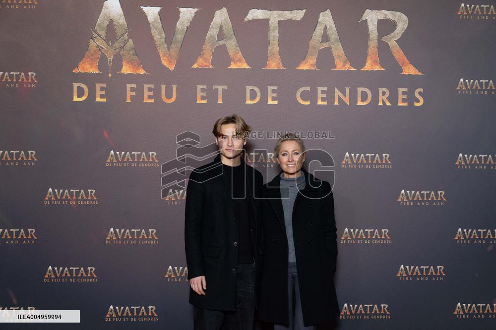 Avatar: Fire And Ash European Premiere Guest and VIP - Paris AJ