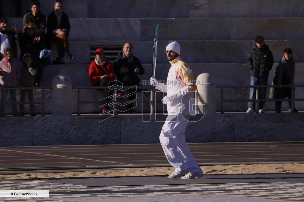 Launch of the Olympic Flame's journey in Rome - Italy