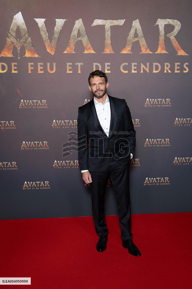 Avatar: Fire And Ash European Premiere Guest and VIP - Paris AJ