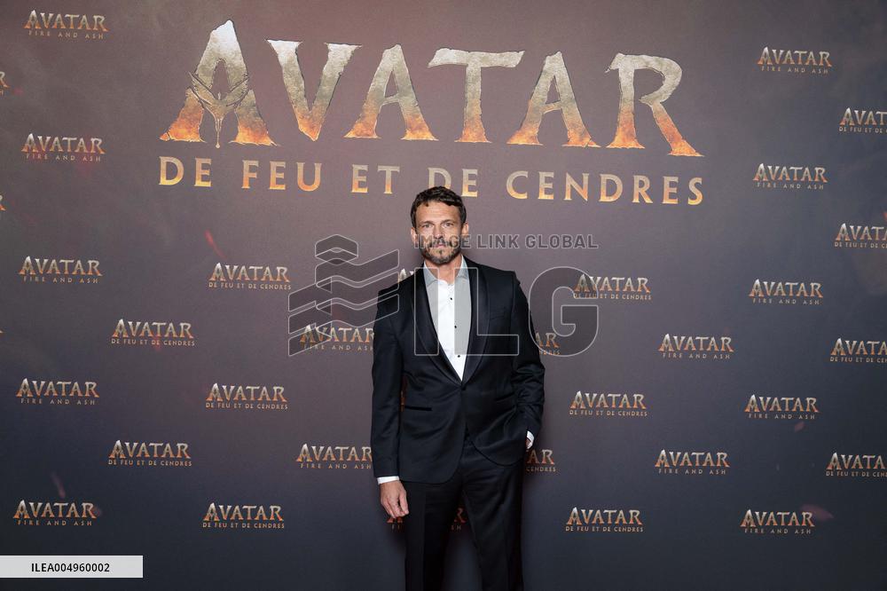 Avatar: Fire And Ash European Premiere Guest and VIP - Paris AJ