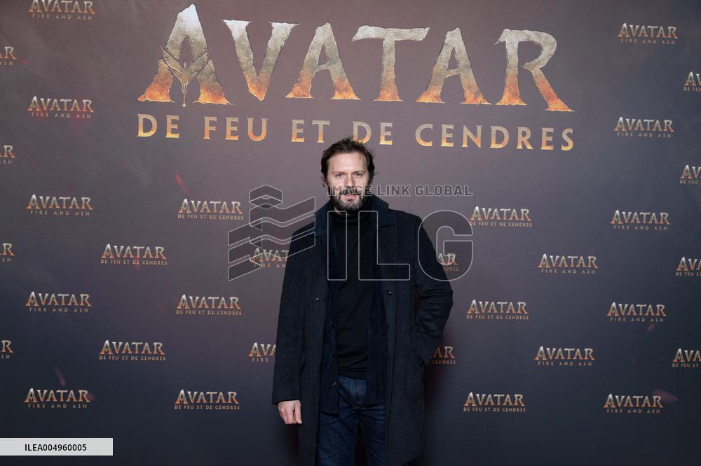 Avatar: Fire And Ash European Premiere Guest and VIP - Paris AJ