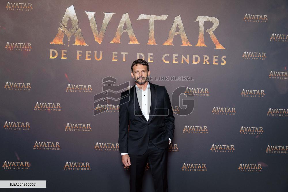 Avatar: Fire And Ash European Premiere Guest and VIP - Paris AJ