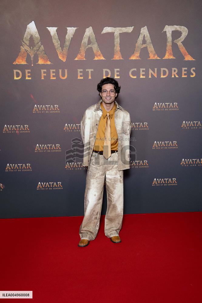 Avatar: Fire And Ash European Premiere Guest and VIP - Paris AJ