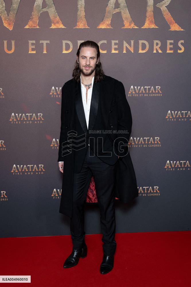 Avatar: Fire And Ash European Premiere Guest and VIP - Paris AJ