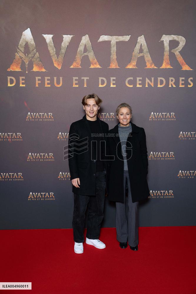 Avatar: Fire And Ash European Premiere Guest and VIP - Paris AJ