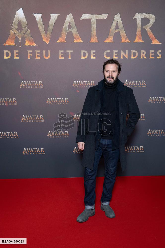 Avatar: Fire And Ash European Premiere Guest and VIP - Paris AJ