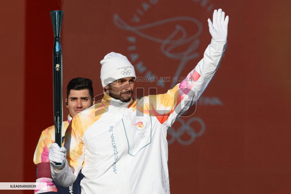 Launch of the Olympic Flame's journey in Rome - Italy