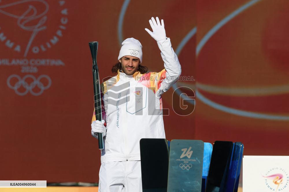 Launch of the Olympic Flame's journey in Rome - Italy