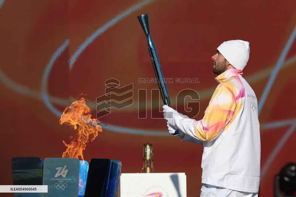 Launch of the Olympic Flame's journey in Rome - Italy