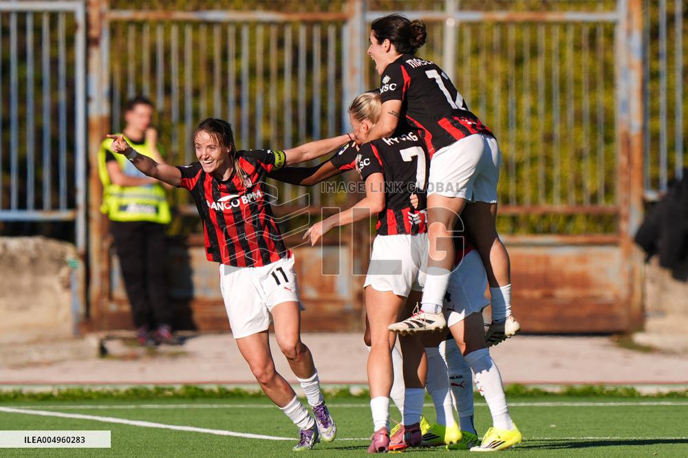 CALCIO - Serie A Femminile - Napoli Women vs AC Milan