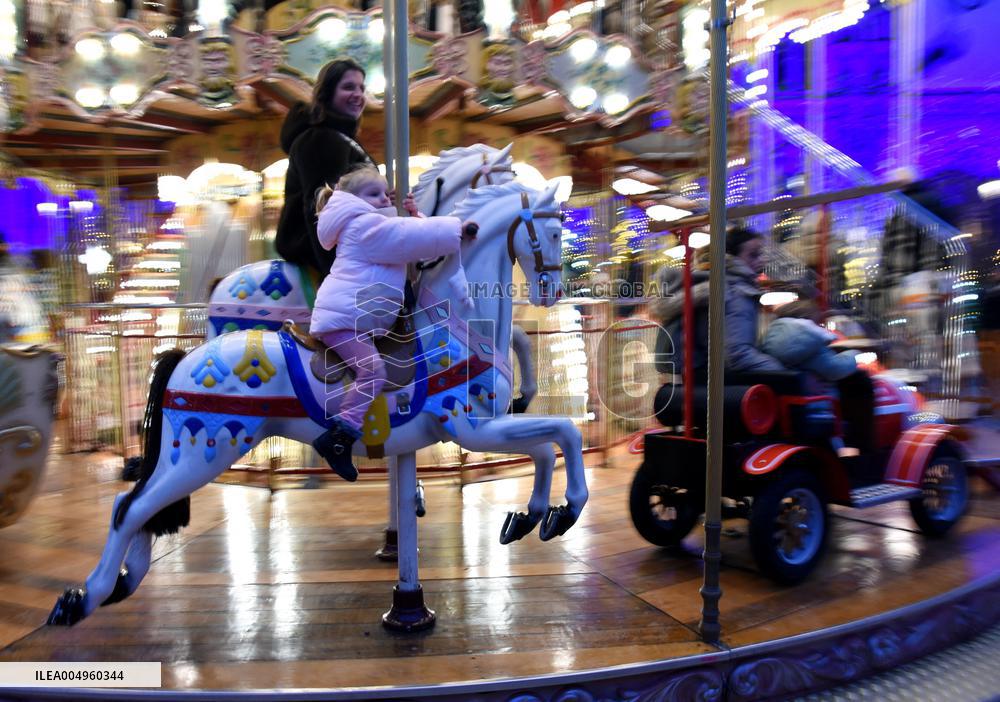Christmas Market At Paris City Hall - Paris
