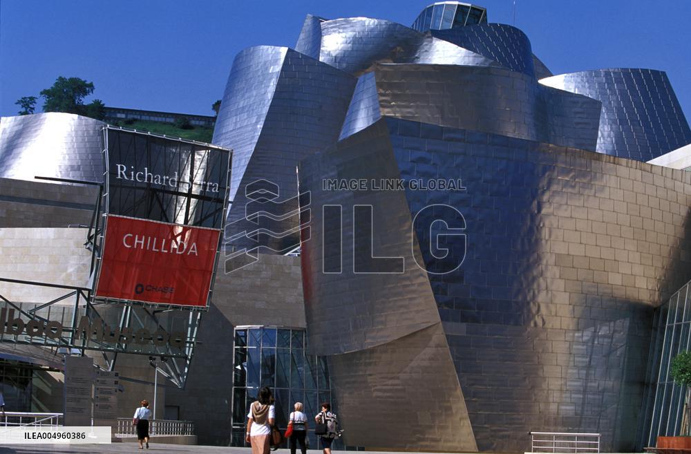 Illustration - Guggenheim Museum - Spain