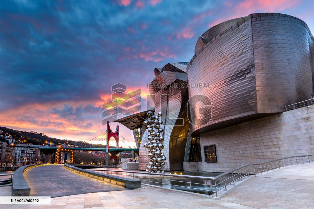 Illustration - Guggenheim Museum - Spain