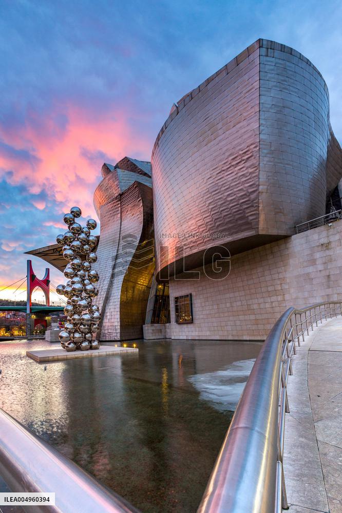 Illustration - Guggenheim Museum - Spain