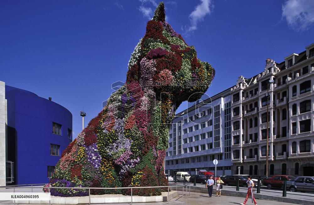 Illustration - Guggenheim Museum - Spain