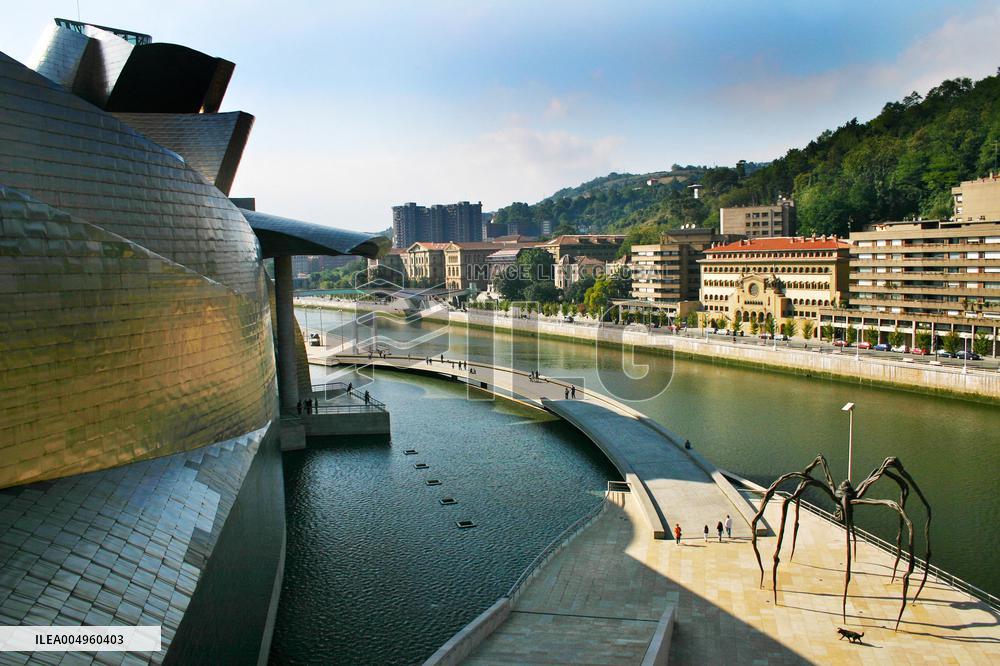Illustration - Guggenheim Museum - Spain