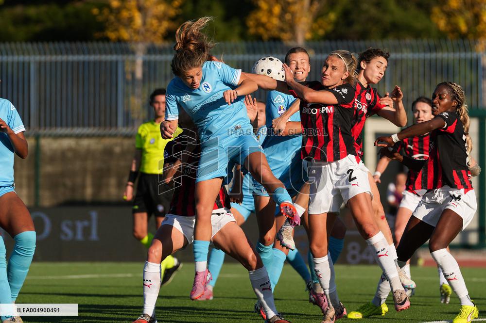 CALCIO - Serie A Femminile - Napoli Women vs AC Milan