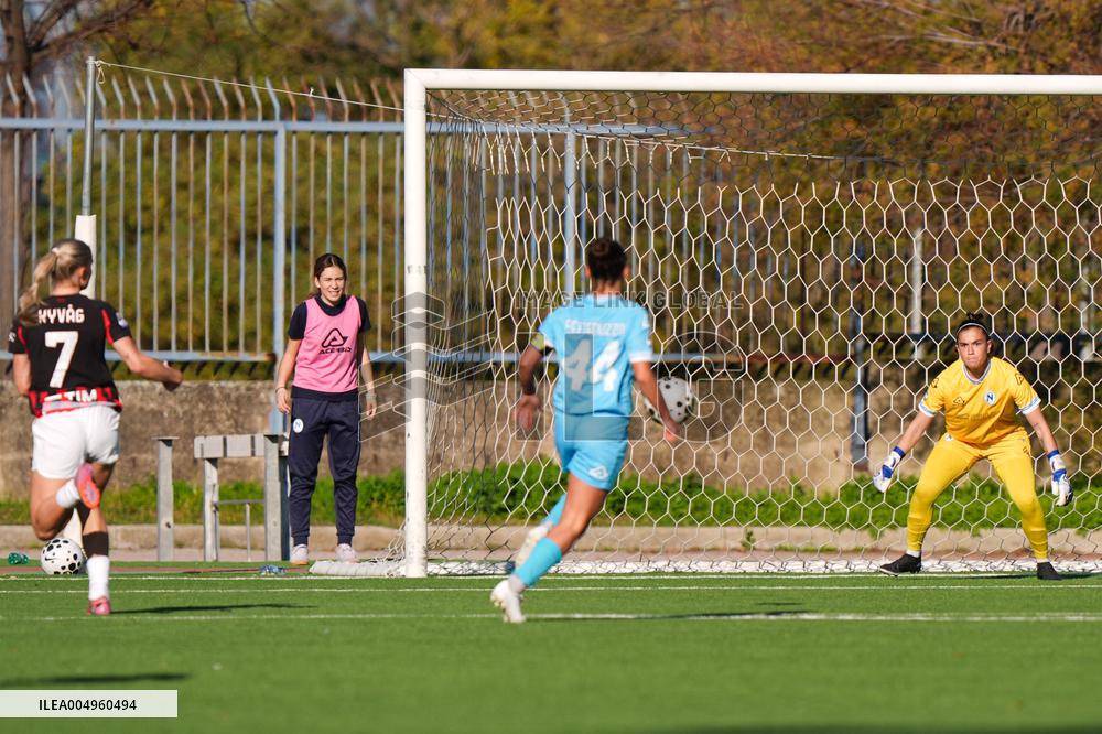CALCIO - Serie A Femminile - Napoli Women vs AC Milan