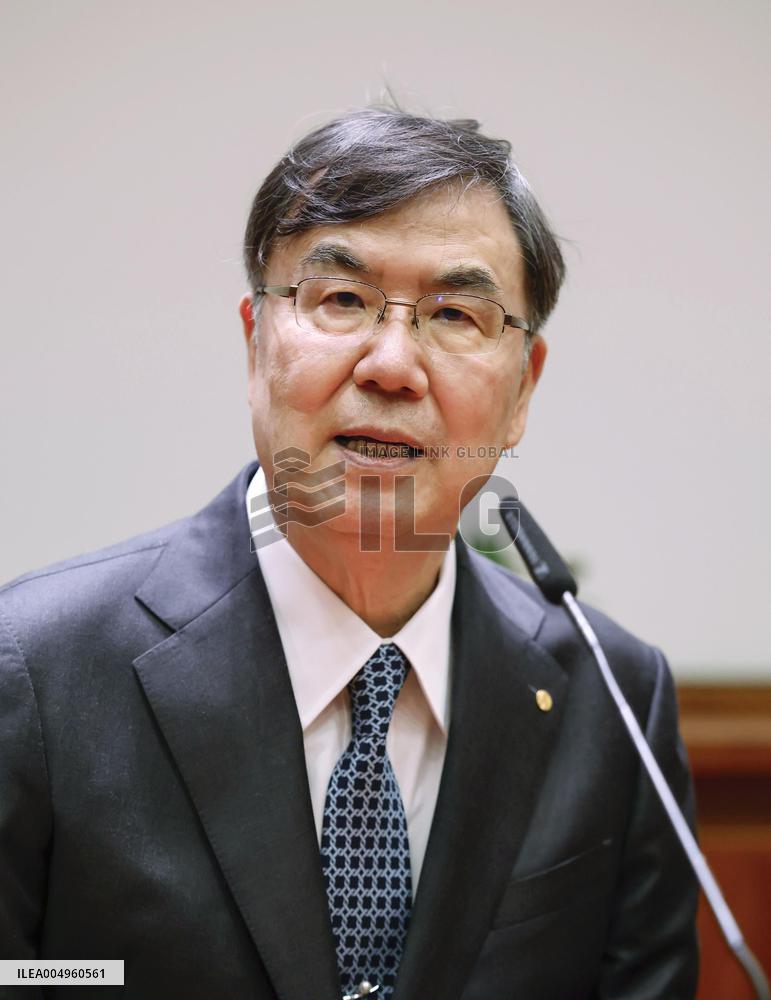 Nobel laureate Sakaguchi in Stockholm