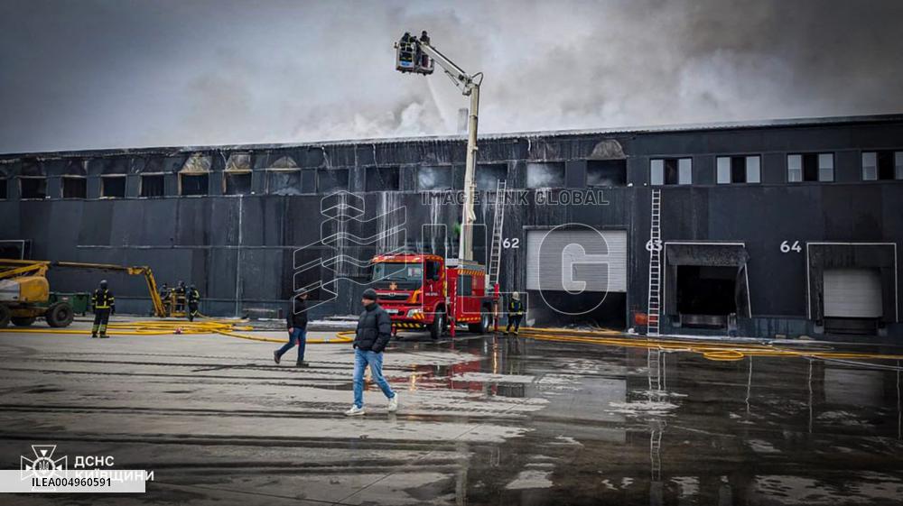 Russian Missile And Drone Attacks On Kyiv Region - Ukraine