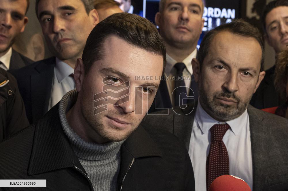 Jordan Bardella Book Signing - Escaudœuvres