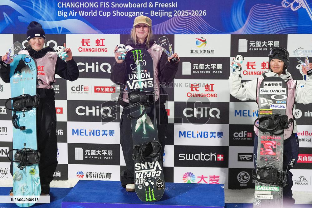 FIS Snowboard Alpine World Cup - Beijing