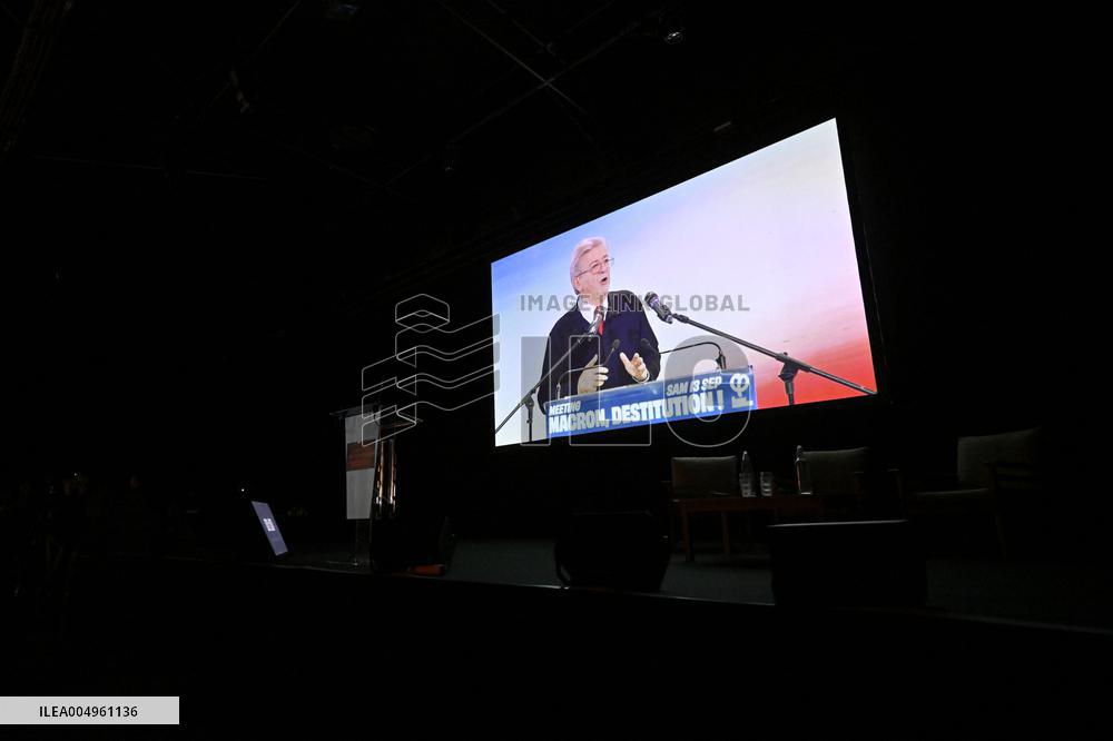 Meeting of Sebastien Delogu - Marseille